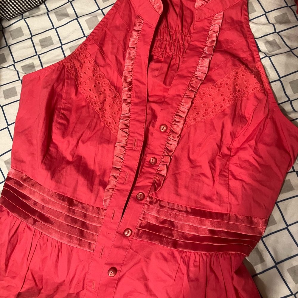 XOXO Vibrant Pink Blouse